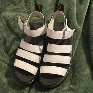 White Strappy Sandals